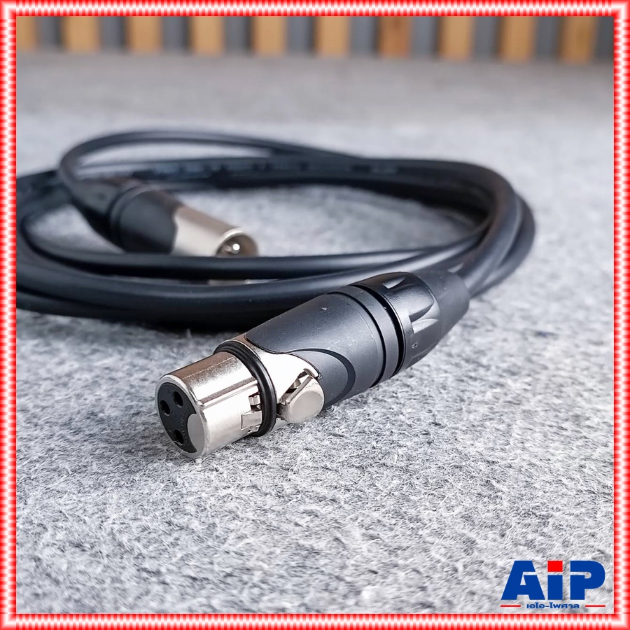 3เมตร AMPHENOL สาย XLRผู้-เมีย 3M CA03-04-C-003 สาย cannon ผู้ ออก cannon เมีย สายสัญญาณ XLR ผู้ - XLR เมีย ความยาว3เมตร เอไอ