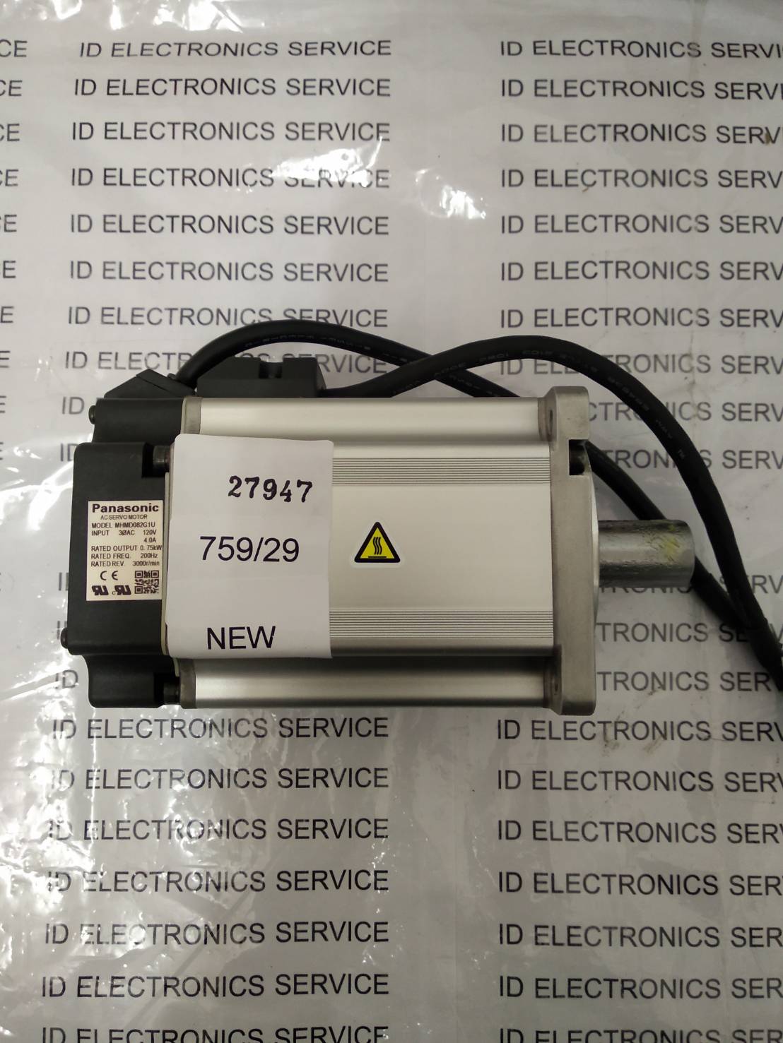 SERVO MOTOR "PANASONIC" MHMD082G1U