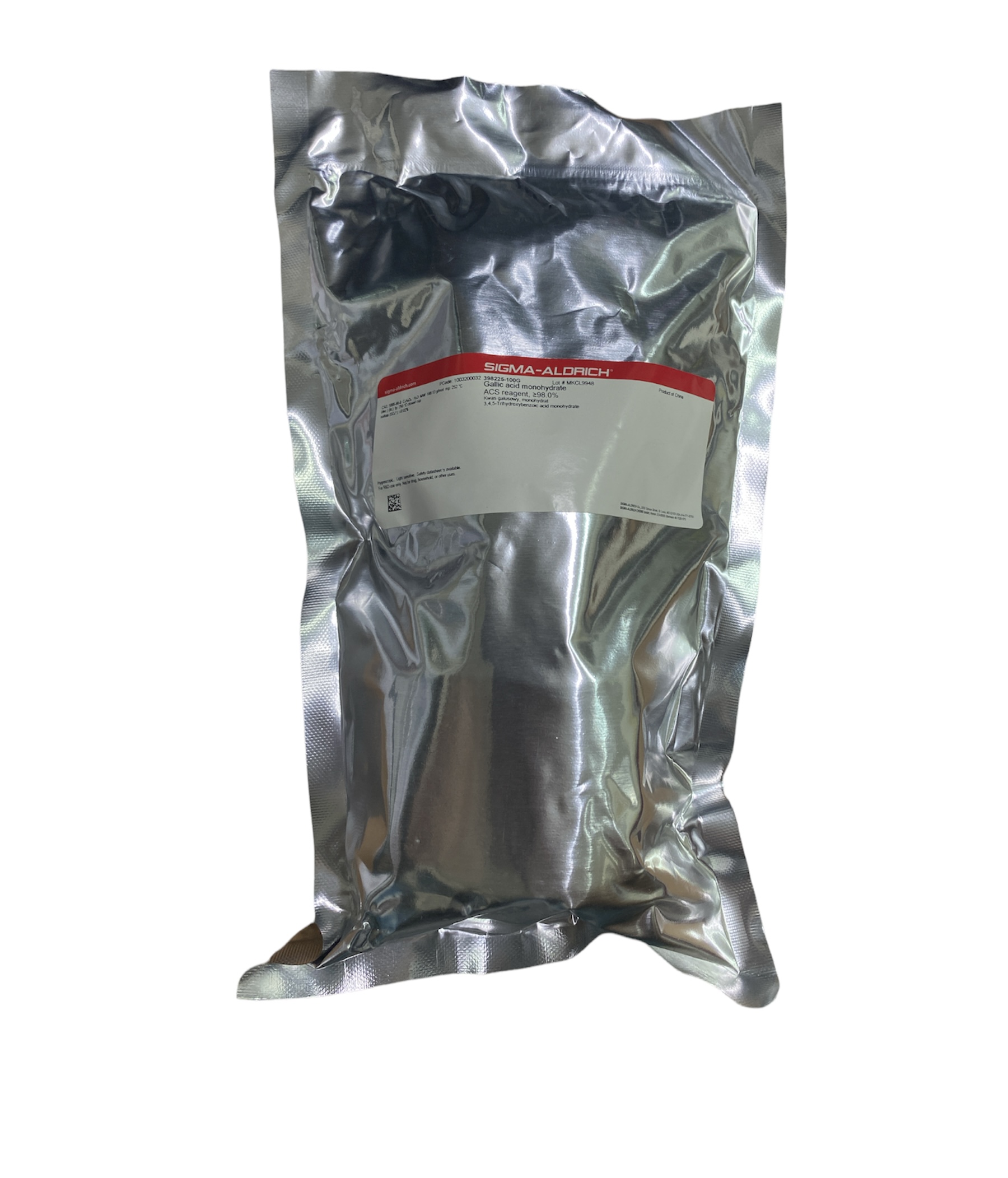 Gallic Acid , 100 g -sigma aldrich