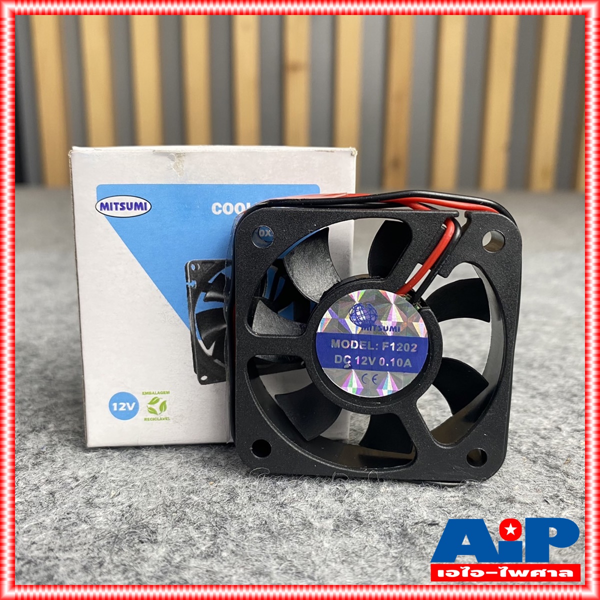 1อัน พัดลม12V 2นิ้ว ตัวบาง (50x50x10mm) MITSUMI 925f1202 พัดลมจิ๋ว พัดลม12V พัดลม พัดลมระบายความร้อน พัดลมDC12V เอไอ-ไพศาล