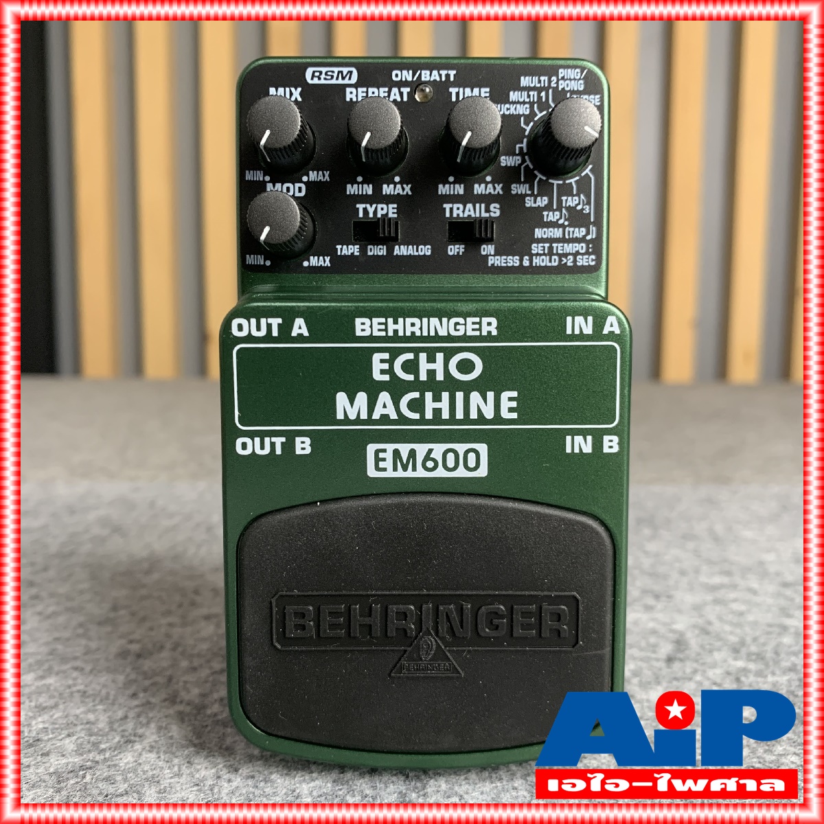 BEHRINGER EM600 เอฟเฟคกีต้าร์ Echo Machine เอฟเฟคเสียงเอคโค EM-600 EM 600 เอไอ-ไพศาล +++