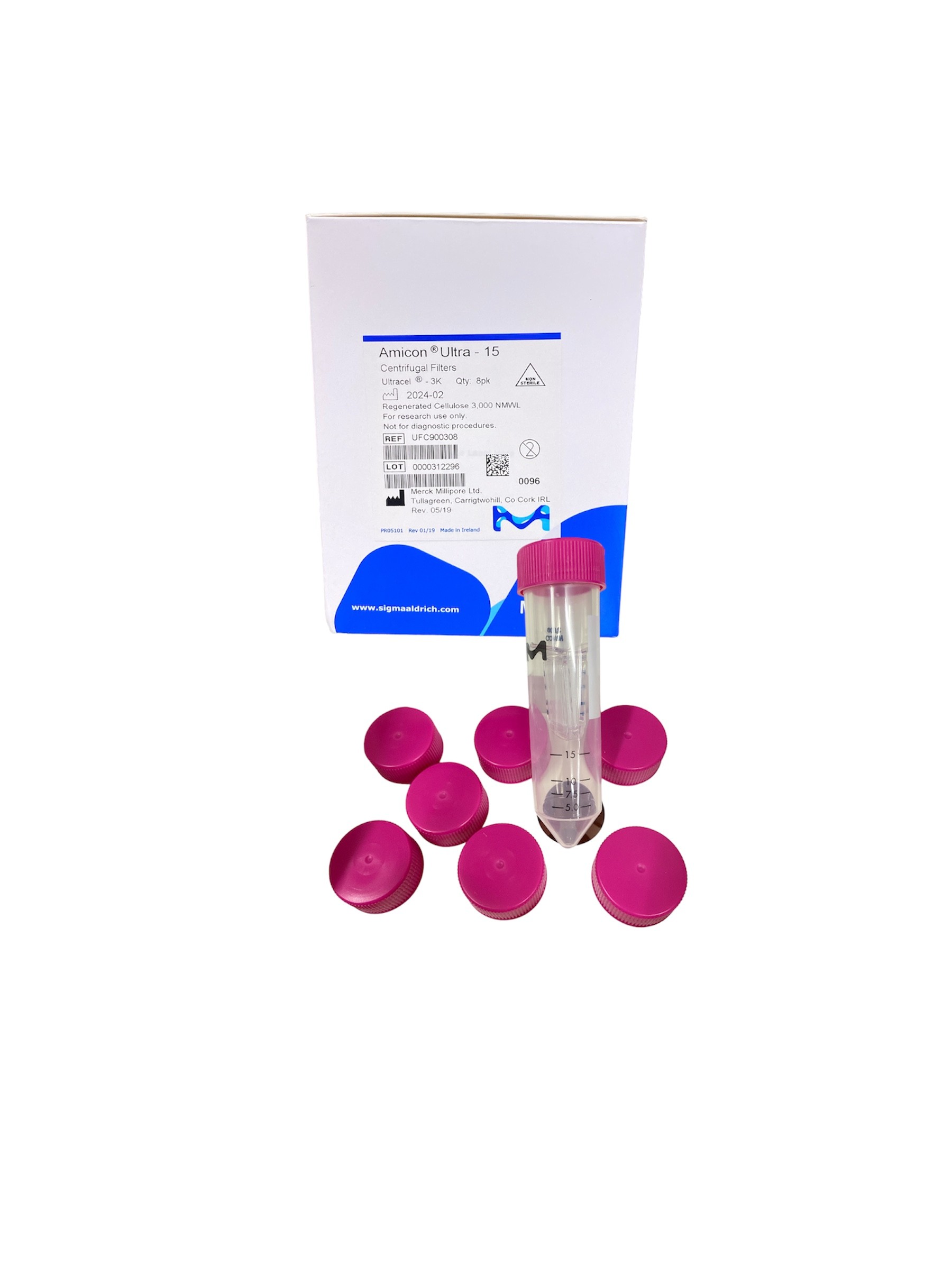 Amicon Ultra-15 Centrifugal Filter Unit-UFC910008 Millipore