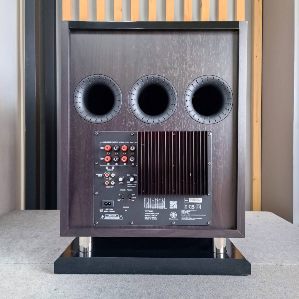 STORM RM-156 ตู้ลำโพงซับ15นิ้ว Active Subwoofer Speaker มีแอมป์ในตัว RM 156 RM156 ตู้ลำโพง ซับเบส เอไอ-ไพศาล