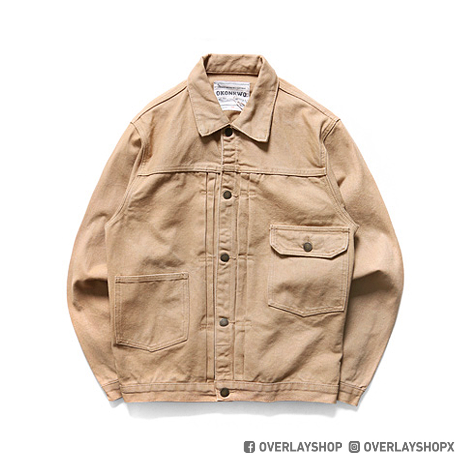OVERLAY CANVAS JACKET