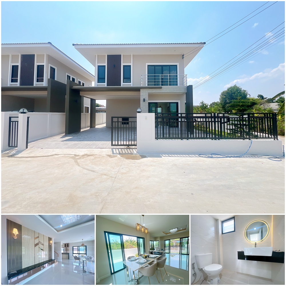 บ้านสวยสร้างใหม่ ใกล้เซฟวัน โคราช