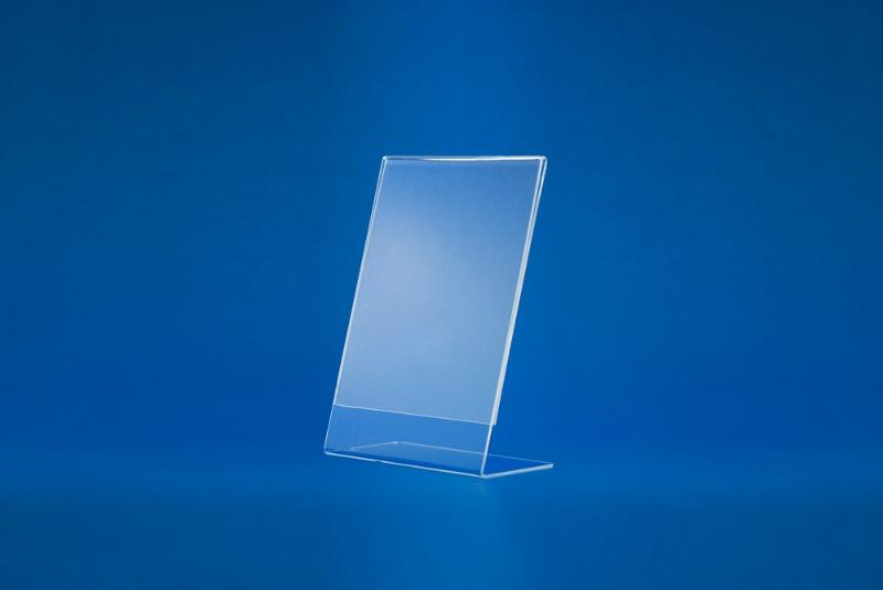 กอบที่วางโบรชัวร์ โชว์ภาพ อะคริลิค อะคริลิก แนวตั้ง Acrylic Frame