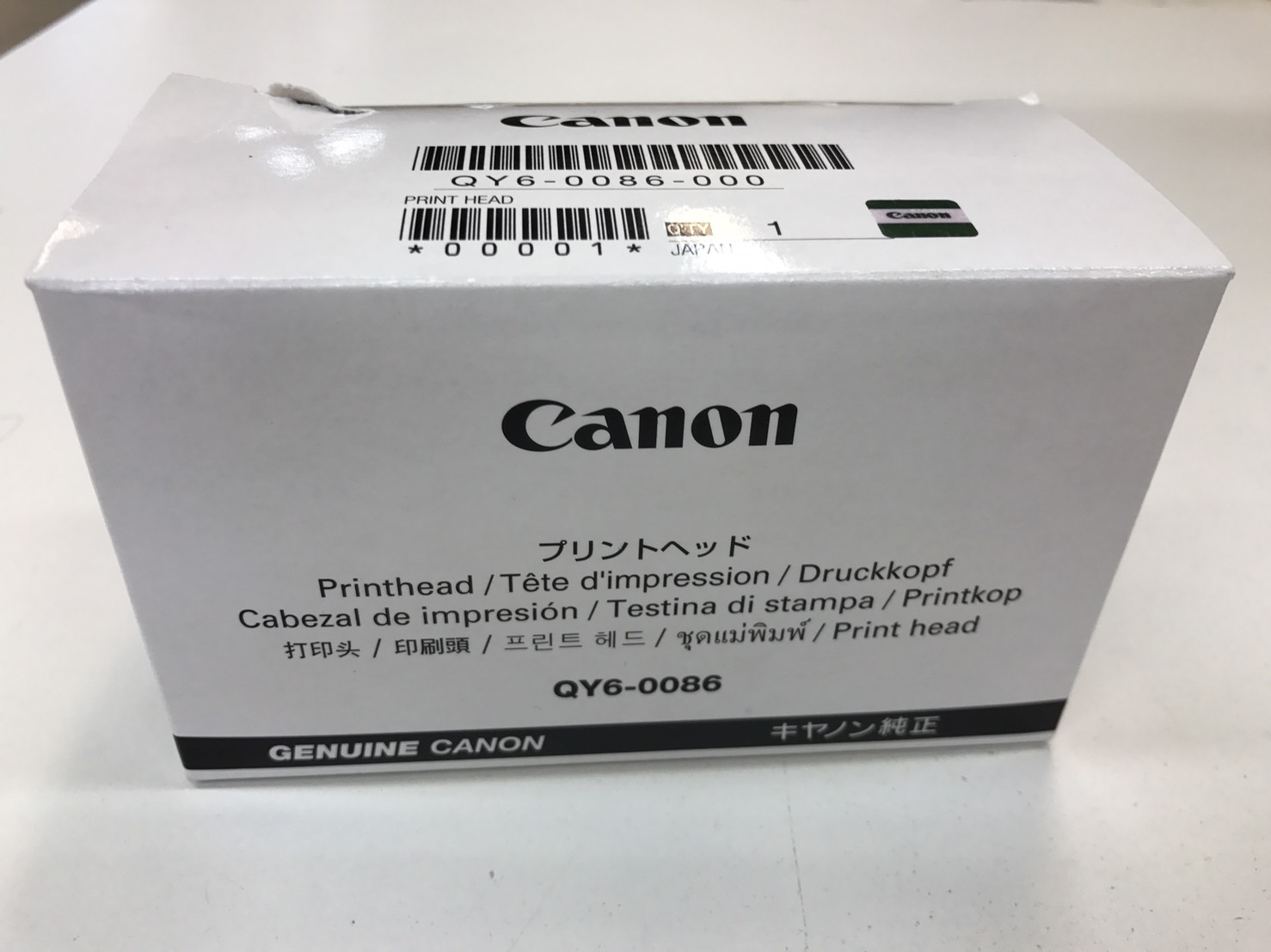 หัวพิมพ์ CANON QY6-0086 CANON IX6770