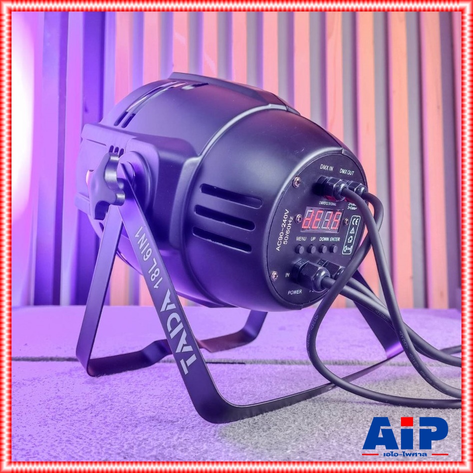 TADA 18L6W 6IN1 ไฟพาร์ PAR โคมไฟพาร์ 18หลอด tada 18L-6W 6IN1 ไฟแสงสี ประดับเวที ไฟพาร์ แอลอีดี PAR LED18L 6W 6IN1 เอไอ-ไพศาล