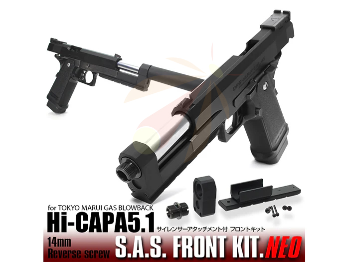 NINE BALL TOKYO MARUI Hi-CAPA5.1 S.A.S. FRONT KIT NEO (14mmCCW)