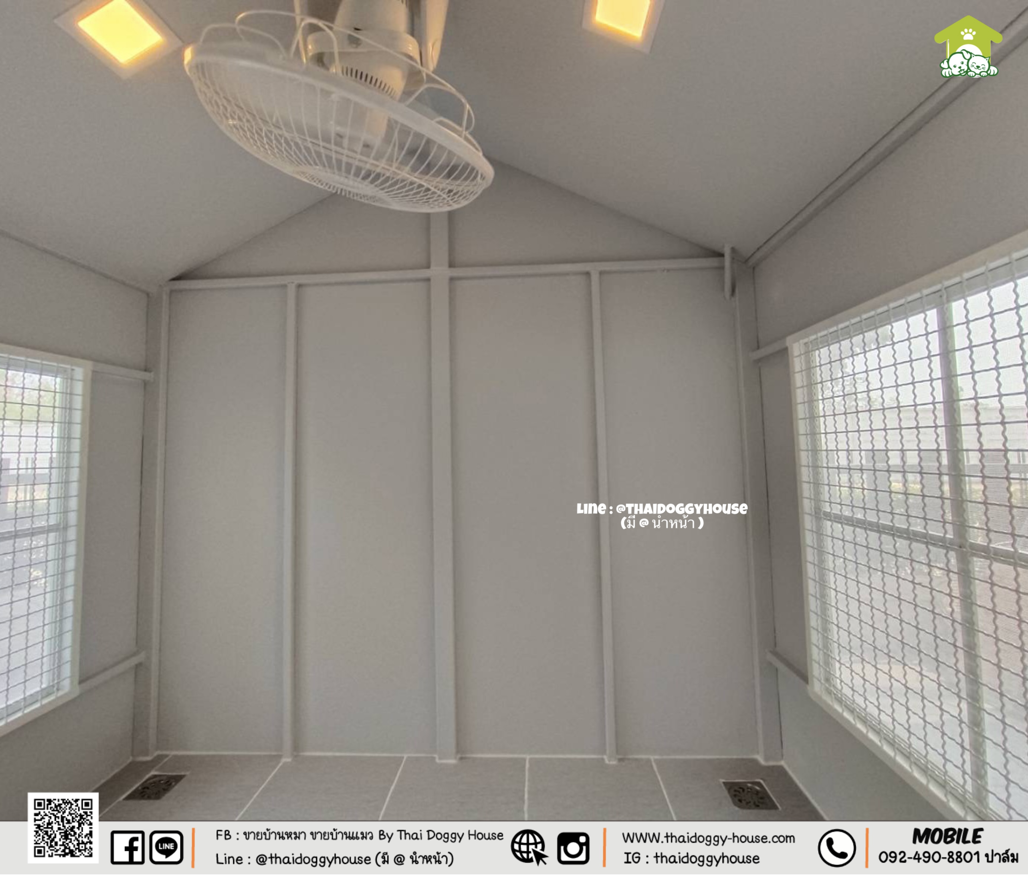 𝗠𝗜𝗡𝗜𝗠𝗔𝗟 𝗦𝗧𝗬𝗟𝗘 บ้านหมา บ้านแมว " 𝐓𝐇𝐀𝐈 𝐃𝐎𝐆𝐆𝐘 𝐇𝐎USE