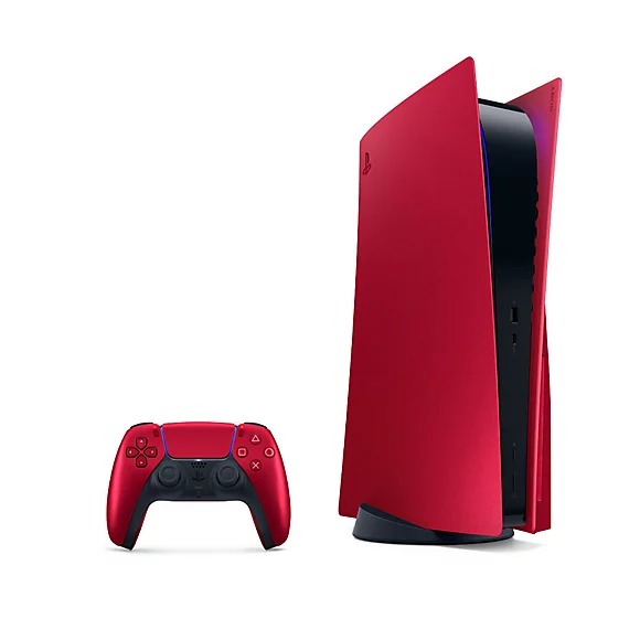 PS5™ Console Covers - Volcanic Red