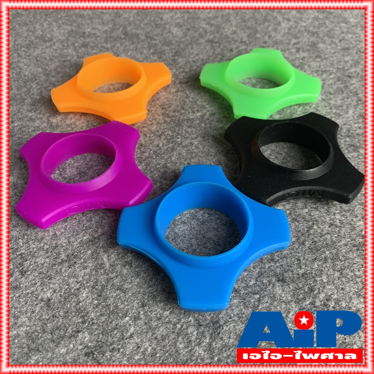 ที่รองไมค์กันกลิ้ง เหลี่ยมใหญ่ V-401 สีน้ำเงิน ที่รองไมค์ กันกลิ้ง กันกลิ้งไมค์เหลี่ยมใหญ่สีน้ำเงิน ใส่ได้ทั้ง ไมค์ลอย / ไมค์สาย