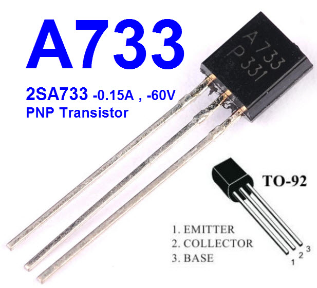 A733 2SA733(TO-92) PNP 60V/0.15A