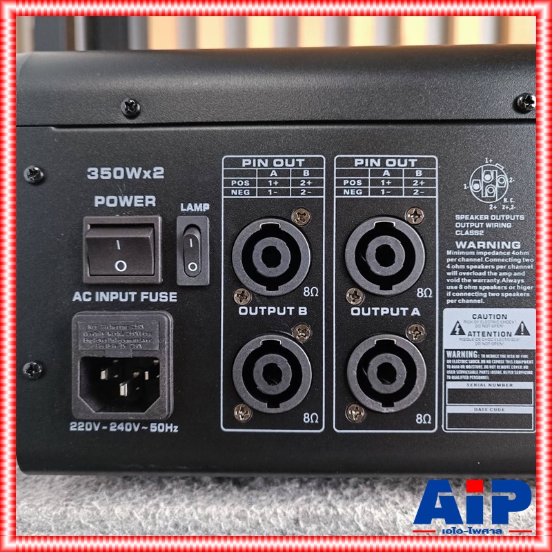 NTS TOP2-1635 POWERMIXER เอฟเฟคแท้ เพาเวอร์มิกเซอร์ มิกซ์NTS เครื่องเสียง เครื่องผสมสัญญาณเสียง เครื่องปรับแต่งเสียง MIX TOP2 1635 TOP21635 เอไอ-ไพศาล