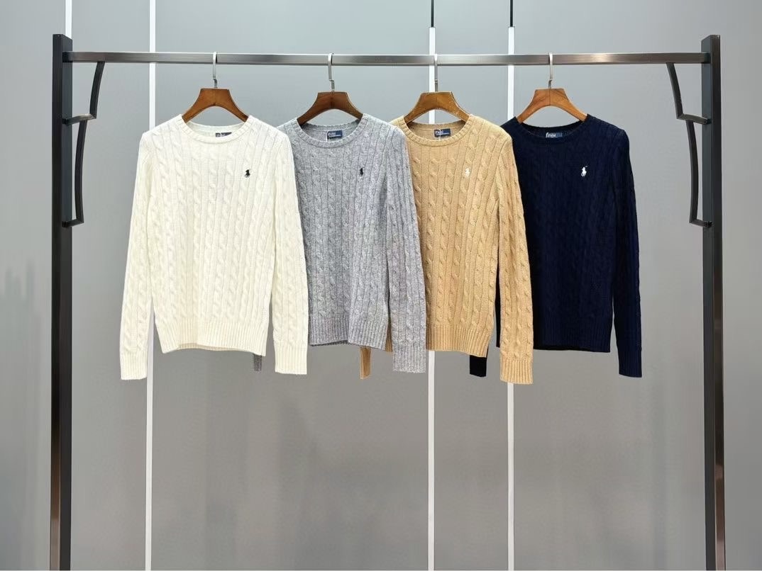 **do** เสื้อ Ralph Lauren Sweater ผ้าวูผสมแคชเมียร์ ปักม้านูน มี 4 สีให้เลือก ของผู้หญิง สินค้าใหม่ ของแท้