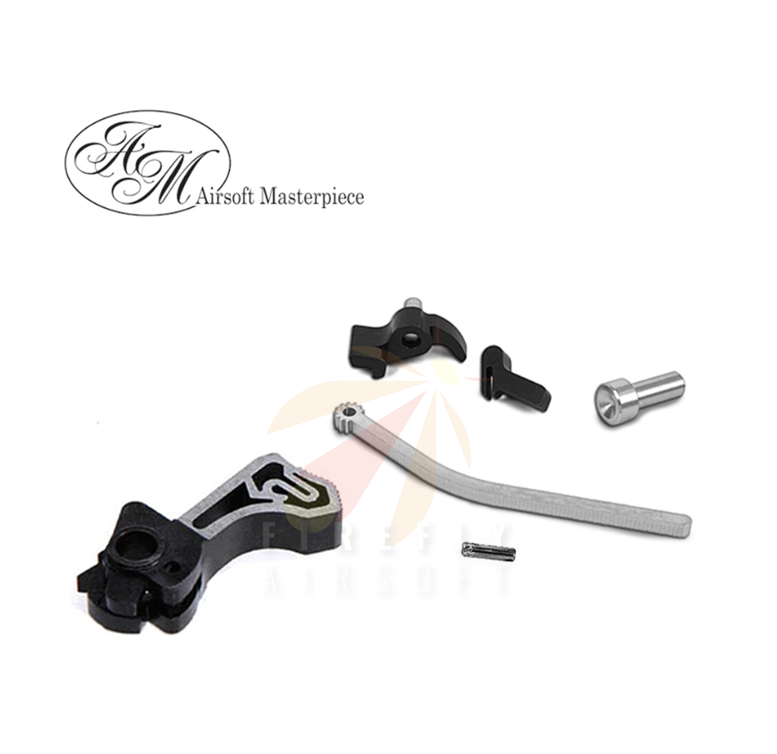Airsoft Masterpiece CNC Steel Hammer & Sear Set for Marui Hi-CAPA (Infinity SV) Type 3 (Two Tones)