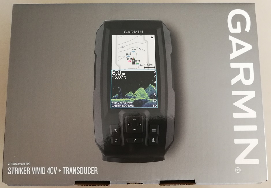 เครื่องหาปลา+GPS ยี่ห้อ Garmin Striker Vivid 4cv with Transducer