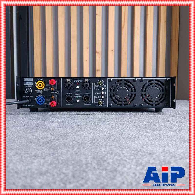 COMSON PA-500 poweramp แอมป์ขยาย เครื่องขยายเสียง พาวเวอร์ แอมป์ Power Amplifier COM SON มีครอสเบสในตัว PA 500 PA500 เอไอ-ไพศาล