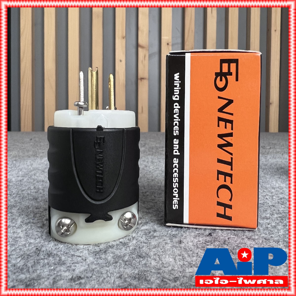 แพ็ค10ตัว ปลั๊กตัวผู้ EB NEWTECH PL3M NEW TECH P 3 LM ปลั๊กไฟ ปลั๊กไฟสนาม เดิมใช้ชื่อรุ่น EBP 316M +++