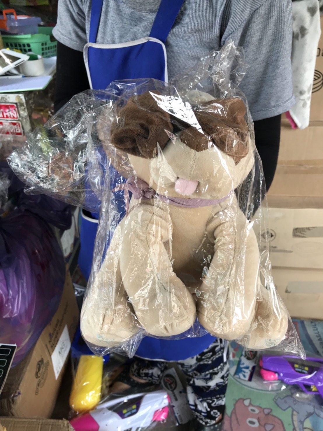 ZT-2 ของเล่นตุ๊กตาหมาใส่ถ่านจะเอ๋ ตัวละ