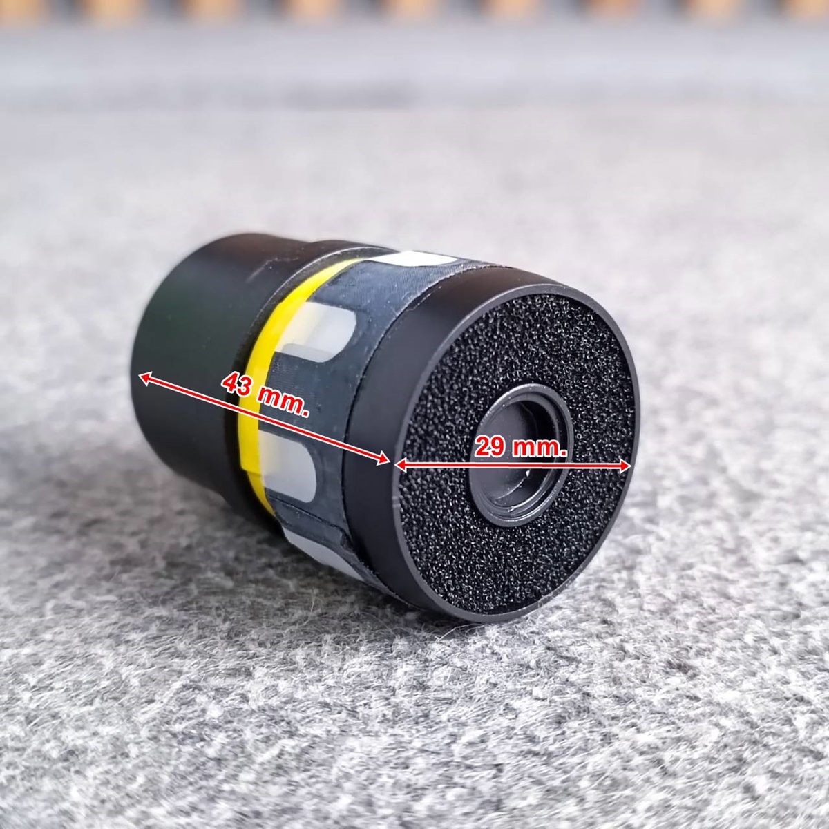 วอยซ์ไมค์ E-03 วอยซ์ ไมค์ วอยซ์ไมโครโฟน วอยซ์ไมค์ลอย E03 E 03 อะไหล่เปลี่ยนหัวไมค์ VOICE MIC เอไอ-ไพศาล