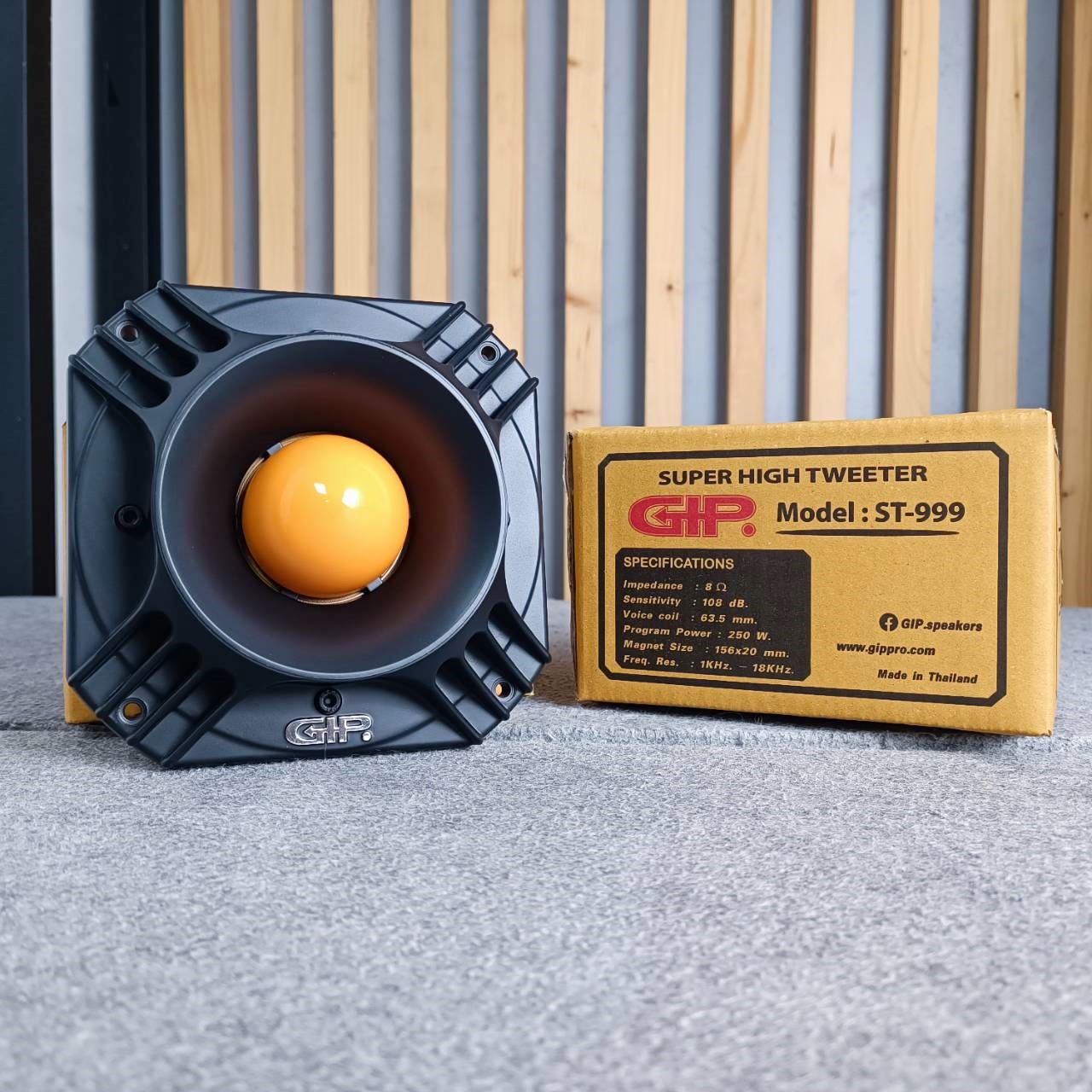 GIP GST-999 ลำโพงแหลมจรวด ลำโพง เสียงแหลม ทวิตเตอร์ หัวจรวด GST 999 GST999 เอไอ-ไพศาล