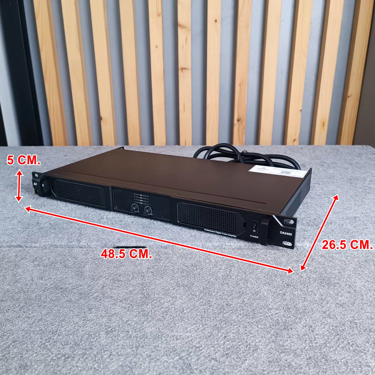 MICROTECH DA-2400 poweramp 2CH เพาเวอร์แอมป์ MICRO TECH DA 2400 เครื่องขยายเสียง DA2400 เอไอ-ไพศาล