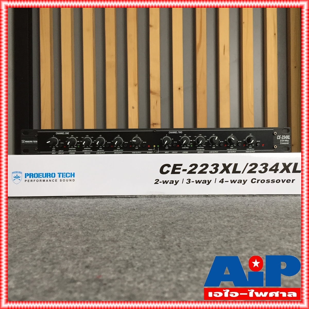 ครอส PROEUROTECH CE234XL crossover PROEURO TECH 234XL PRO EUROTECHครอสโอเวอร์ รุ่น 234 ce-234XL เอไอ-ไพศาล