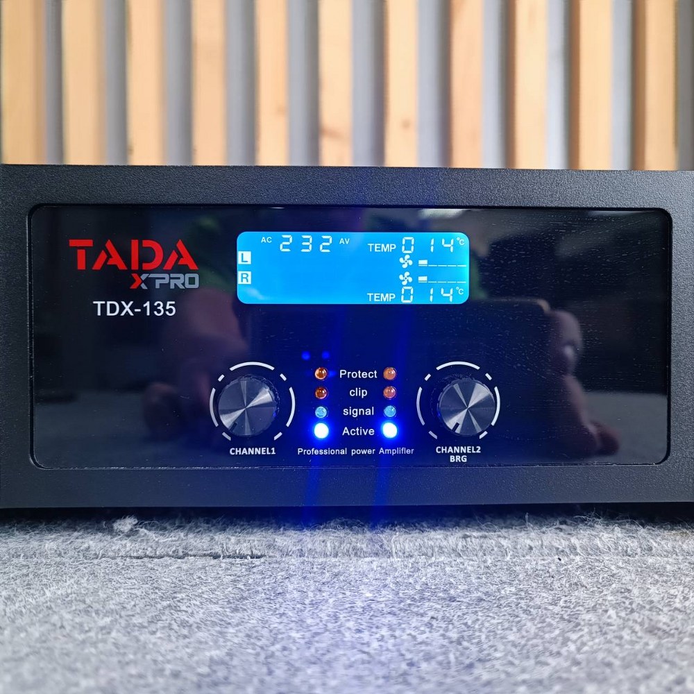 TADA TDX-135 poweramp พาเวอร์แอมป์ 2 แชนแนล กำลังขับ 1350 วัตต์ที่ 8 โอห์ม TA DA TDX 135 TDX135 เอไอ-ไพศาล