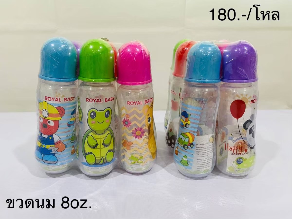 ขวดนม 8oz.(ราคาต่อโหล)
