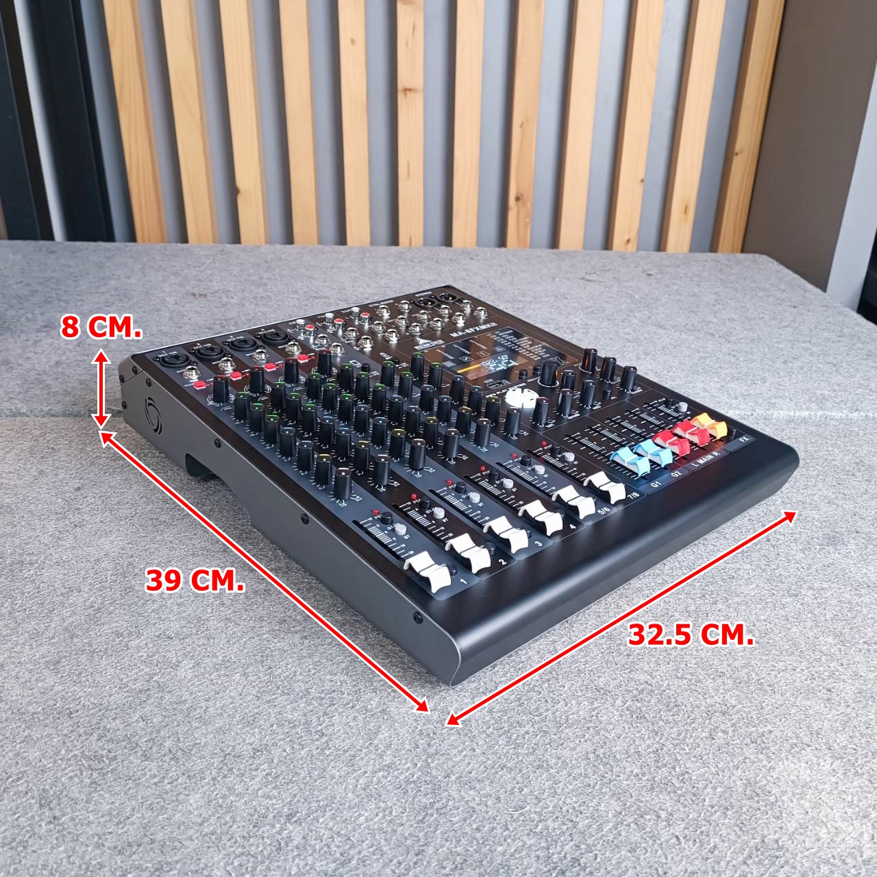 MICROTECH MA-8FX MKII MIXER มิกเซอร์ 8 ช่อง MIXER MICRO TECH MA8FX มิกเซอร์ ไมโครเทค MA 8FX เอไอ-ไพศาล
