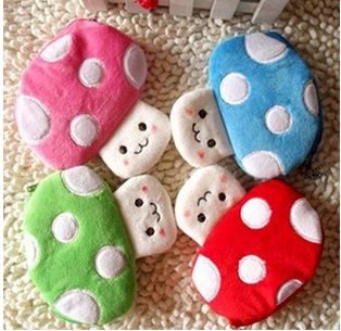 กระเป๋าใส่เหรียญ รูปเห็ด น่ารัก สีสันสดใส กระเป๋าใส่เหรียญ ลายการ์ตูน ใช้เป็น ของทีระลึก ของ ชำร่วย ของแจก งานแต่งงาน 173439