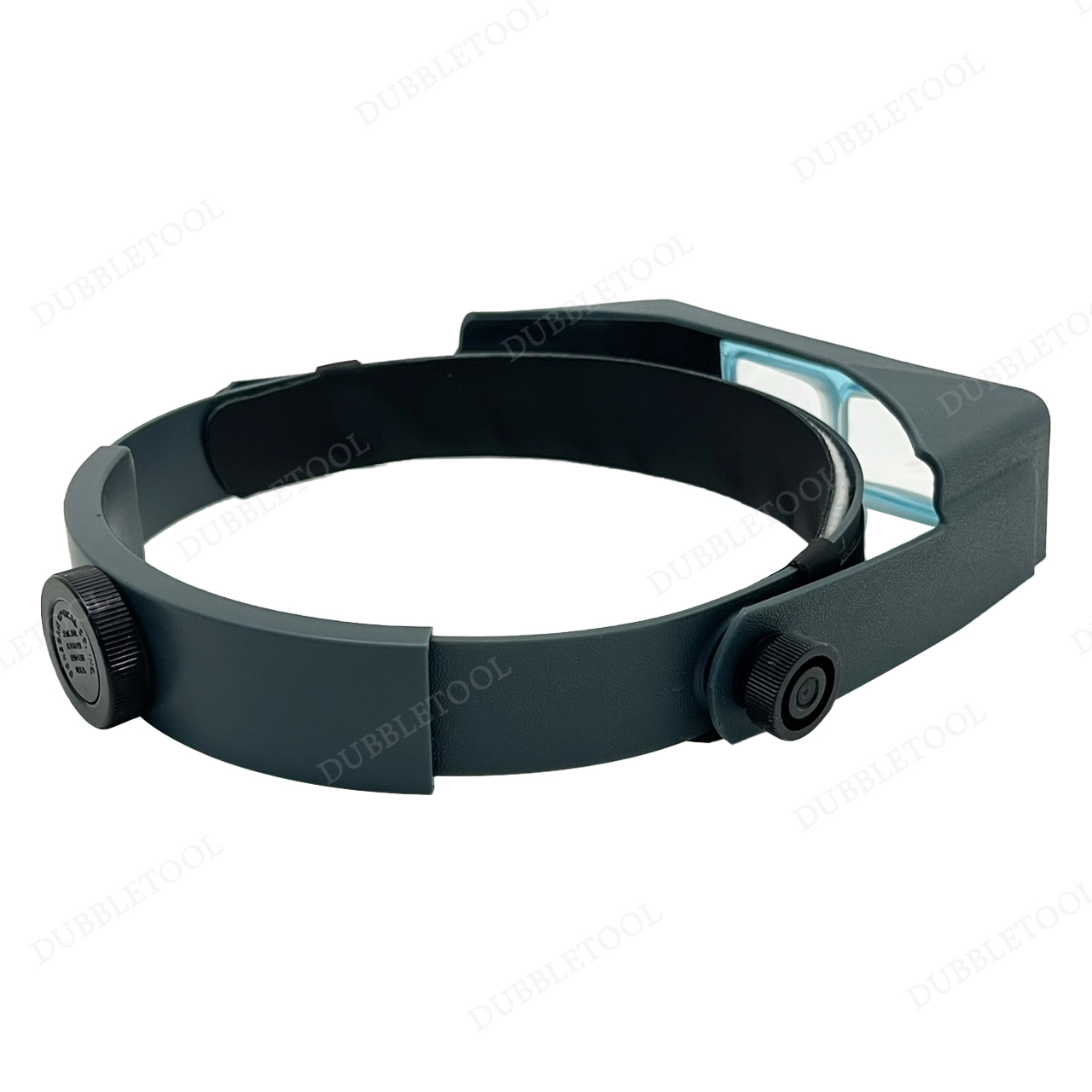 เเว่นขยายสวมหัว Opti VISOR รุ่น DA ของแท้ เลนส์กระจก แว่นสวมหัวส่องขยายชิ้นงาน แว่นขยายสวมหัวแกะสลัก Optical Glass Binocular Magnifier