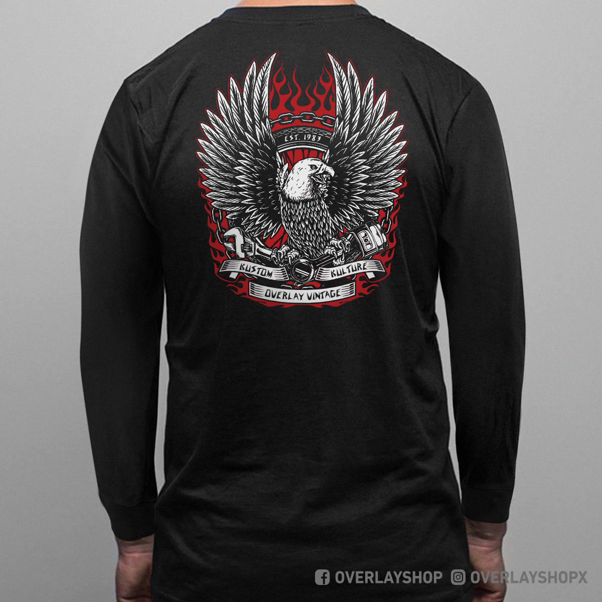 OVERLAY EAGLE TEE