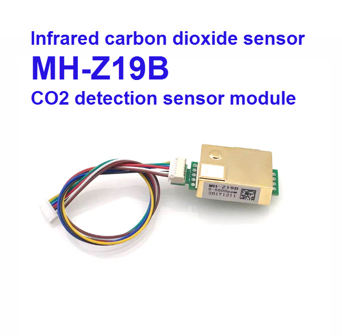 MH-Z19B Infrared carbon dioxide sensor CO2 เซนเซอร์ วัดก๊าซคาร์บอนไดออกไซด์ ความไวสูง