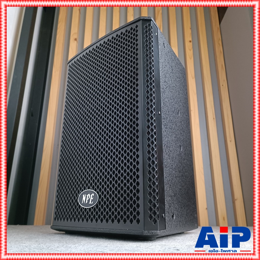 NPE PRO-10 ตู้ลำโพง10นิ้ว รุ่นใหม่ ตู้ลำโพงกลางแจ้ง ตู้ลำโพง Passive 2ทาง เอ็นพีอี รองรับกำลังขับ 500 วัตต์ PRO 10 PRO10 เอไอ-ไพศาล
