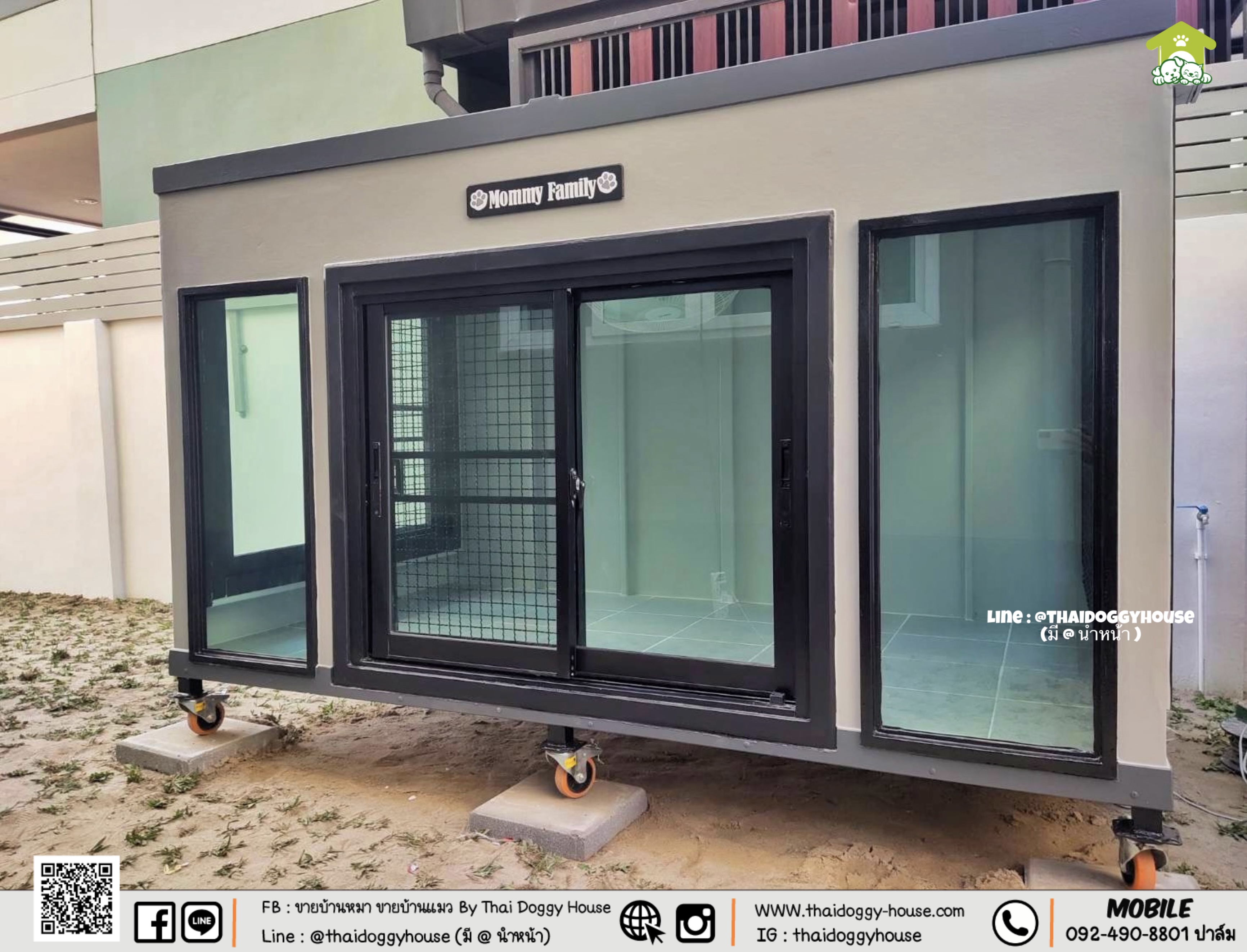 บ้านหมา บ้านแมว " 𝐁𝐎𝐗 𝐒𝐓𝐘𝐋𝐄 𝐁𝐘 𝐓𝐇𝐀𝐈 𝐃𝐎𝐆𝐆𝐘 𝐇𝐎𝐔𝐒𝐄 "