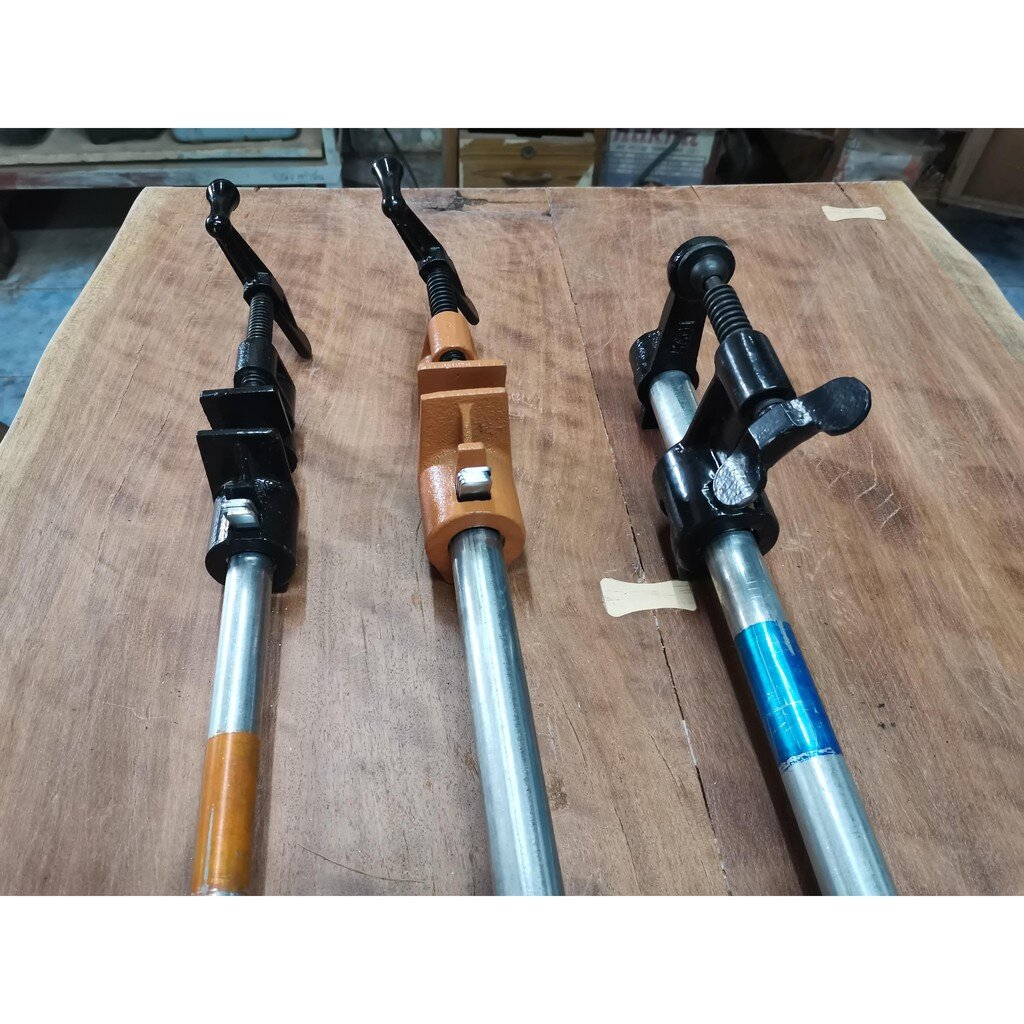 Pipe clamp แคล๊มท่อ แคล็มท่อ งานดีแข็งแรงใช้งานง่ายมาก หมุนลืนที่จับสบายมือ ไม่รวมท่อ