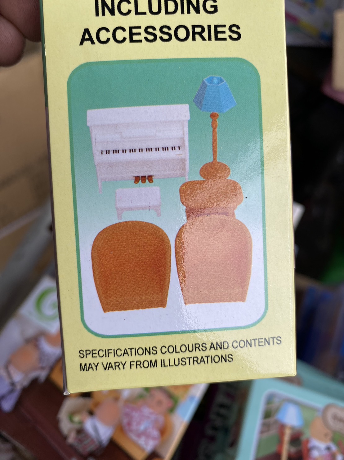 012-09B ของเล่นเด็กเฟอร์นิเจอร์ห้องรับแขกเหมือนงานซิวาเนีย ปลีกชิ้นละ