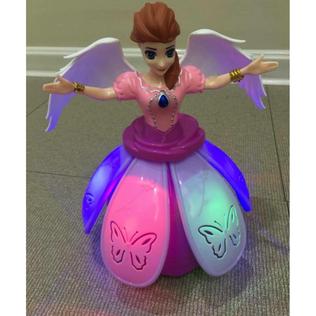 127 ของเล่นใส่ถ่านนางฟ้าเต้นรำ เสียงไฟ ปลีกกล่องละ