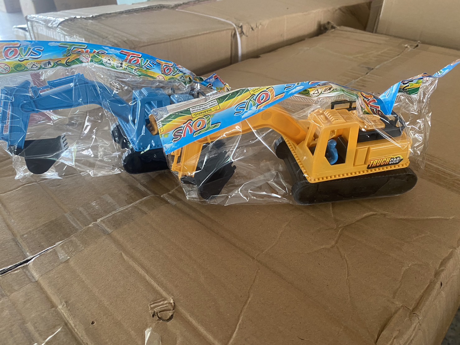 32239 รถของเล่น รถแม็คโครเล่นมือ รถก่อสร้างของเล่น ปลีกคันละ