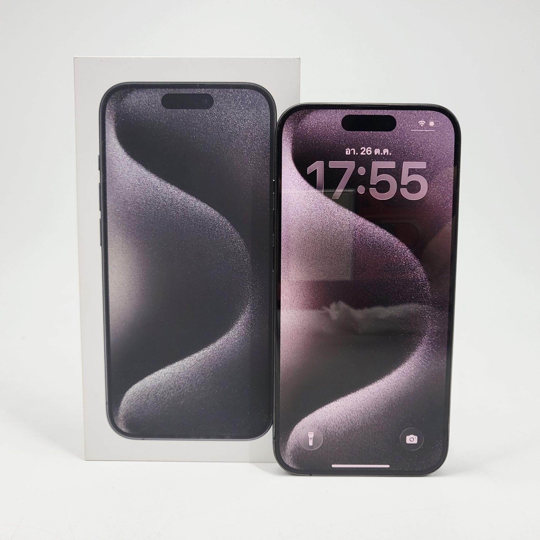 🖤iPhone 15 Pro 128GB Black Titanium🖤 😍#รุ่นยอดฮิต 15 Pro #ศูนย์แท้ สภาพดี ราคาสุดคุ้ม😍