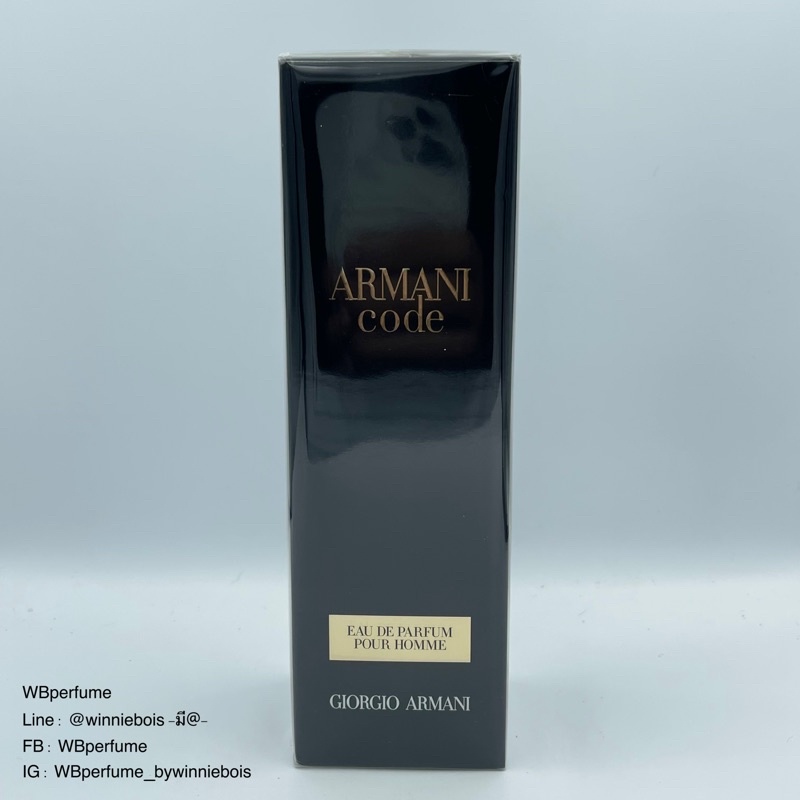 น้ำหอมแท้100% Armani Code EDP pour homme Giorgio Armani 110ml