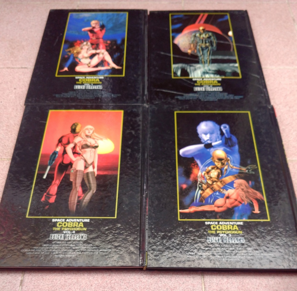 คอบร้า ปกแข็ง สี่สีทั้งเล่ม ครบชุุด 4 เล่มจบ
