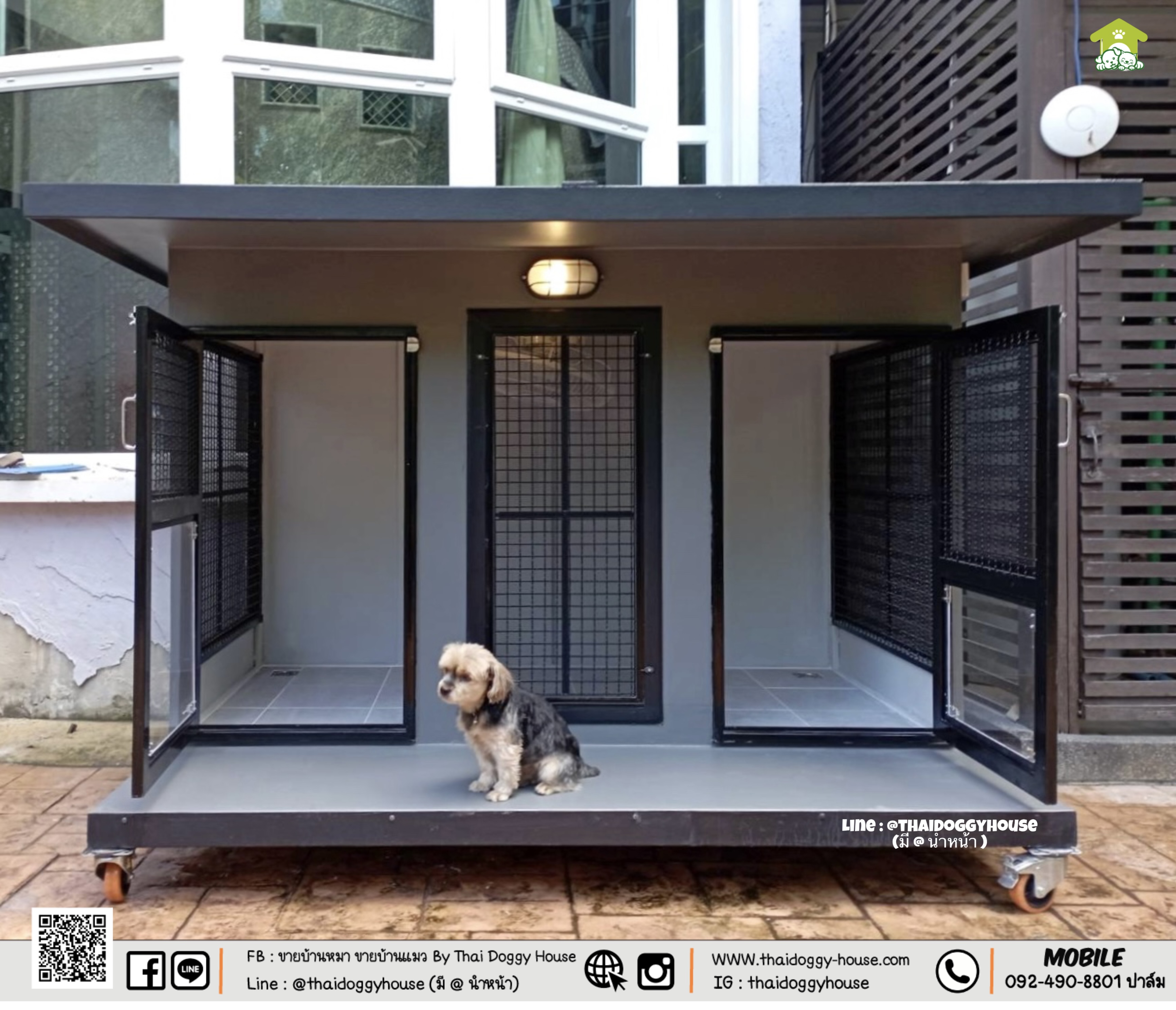 บ้านหมา บ้านแมว " 𝐁𝐎𝐗 𝐒𝐓𝐘𝐋𝐄 𝐁𝐘 𝐓𝐇𝐀𝐈 𝐃𝐎𝐆𝐆𝐘 𝐇𝐎𝐔𝐒𝐄 "