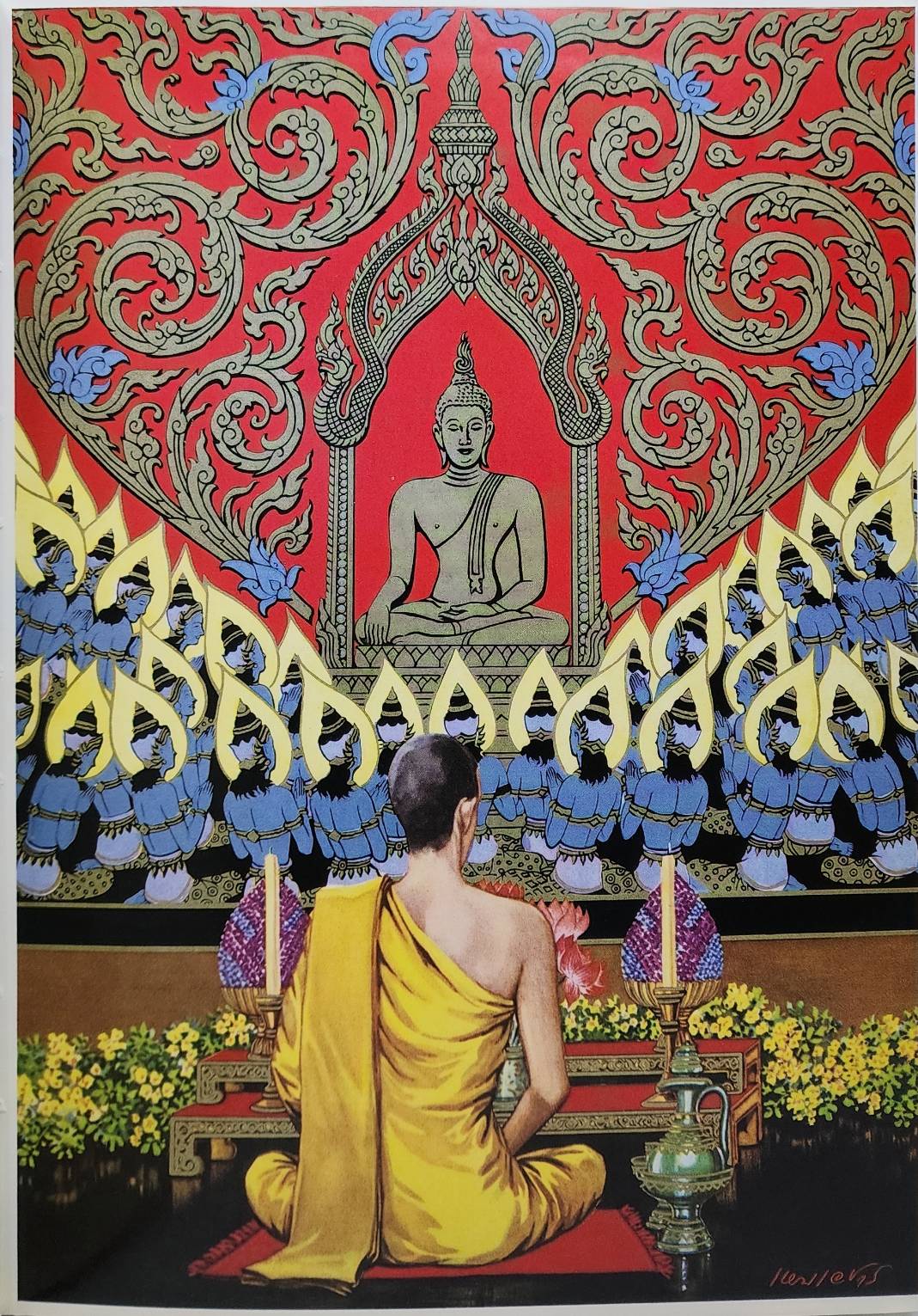 ภาพวิจิตรมรดกไทย ชุด พระมาลัย 027526