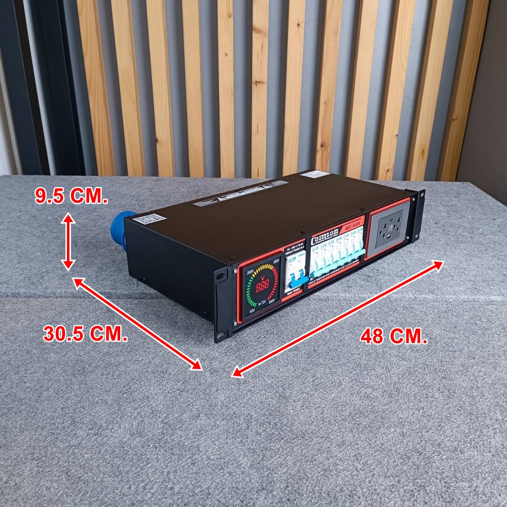 COMSON AEC-649 LOAD CENTER ตู้โหลดจ่ายไฟ8ช่อง AEC 649 AEC649 ตู้โหลดจ่ายไฟCOMSON comson เอไอ-ไพศาล