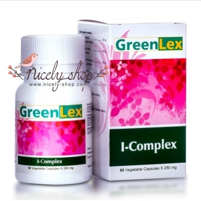 Greenlex I-Complex กรีนเล็กซ์ไอคอมเพล็กซ์ บำรุงสายตา มีจำนวน 60 แคปซูล
