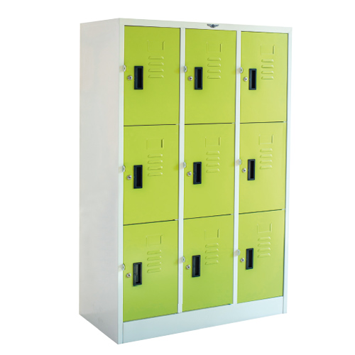 ตู้ล็อกเกอร์ 9 ช่อง รุ่น LK09SP ยี่ห้อ Elegant