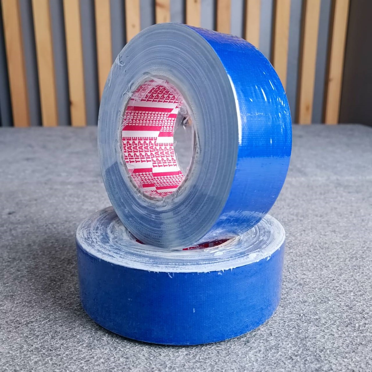 1ม้วน สีน้ำเงิน แร็คซีน2นิ้ว 50หลา เทปกาว2" เทปกาว2นิ้ว เทป อุปกรณ์สำหรับงานเวที แร็คซีนสีน้ำเงิน แร็คซีนยาว50หลา แร็คซีน50หลา เอไอ-ไพศาล